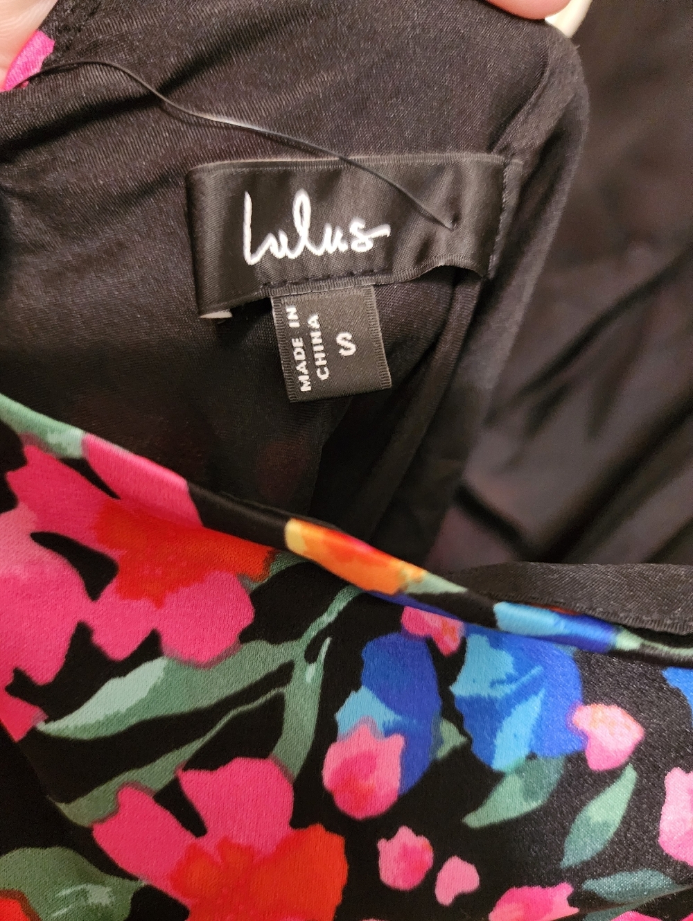 Lulu's Multicolor Floral Halter Midi Dress with High Slit - Picture 8 of 8